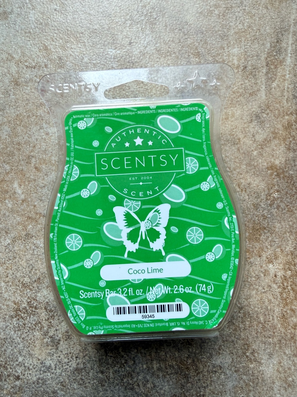 SCENTSY Bar Coco Lime